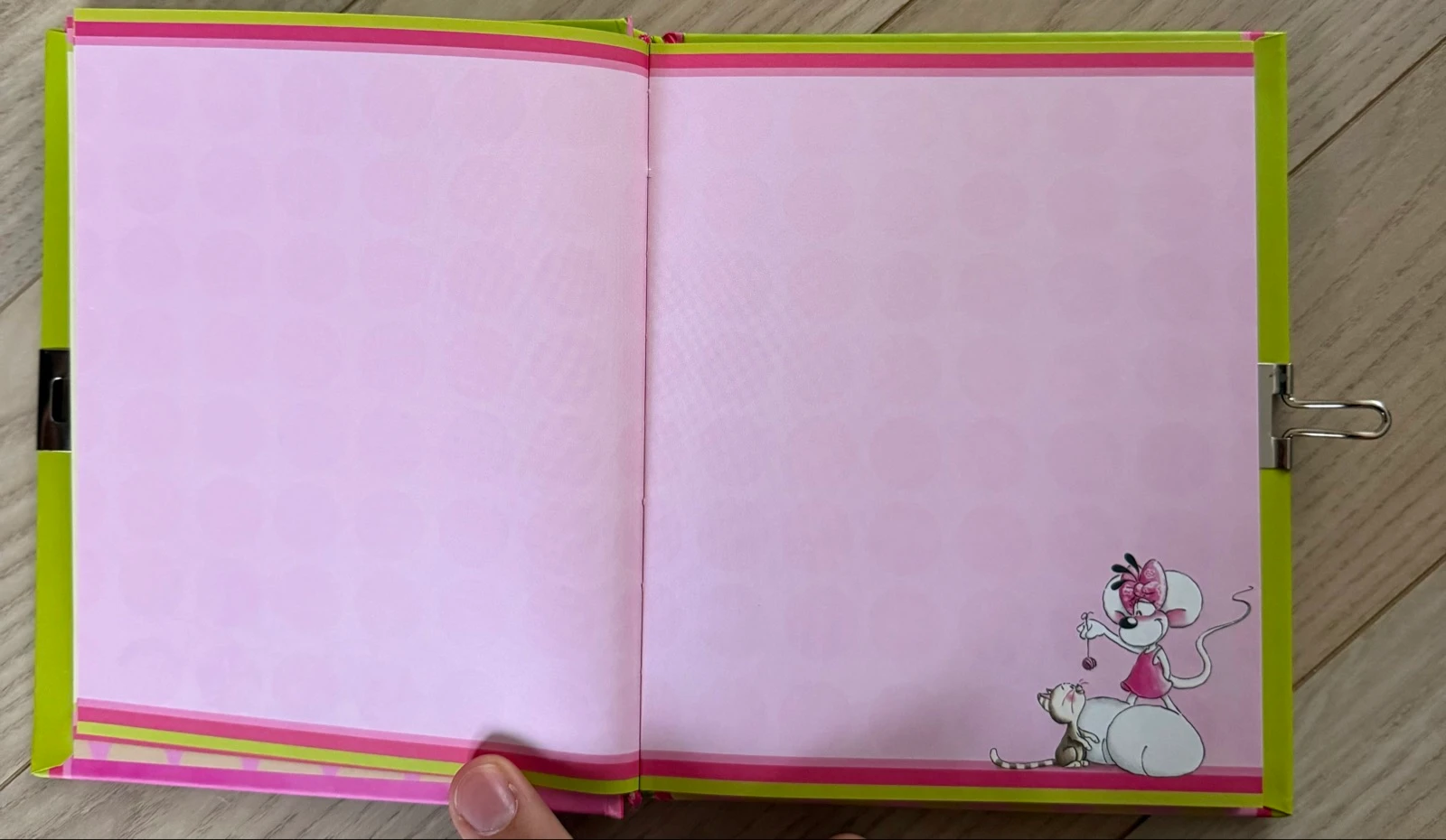 Page de journal intime Diddl 